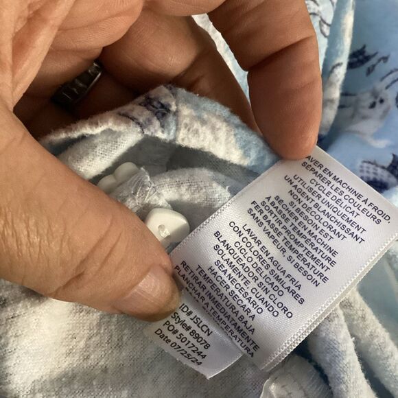 Lanz Of Salzburg Playful Kittens Cat Flannel Nightgown Women’s Small - Picture 11 of 12